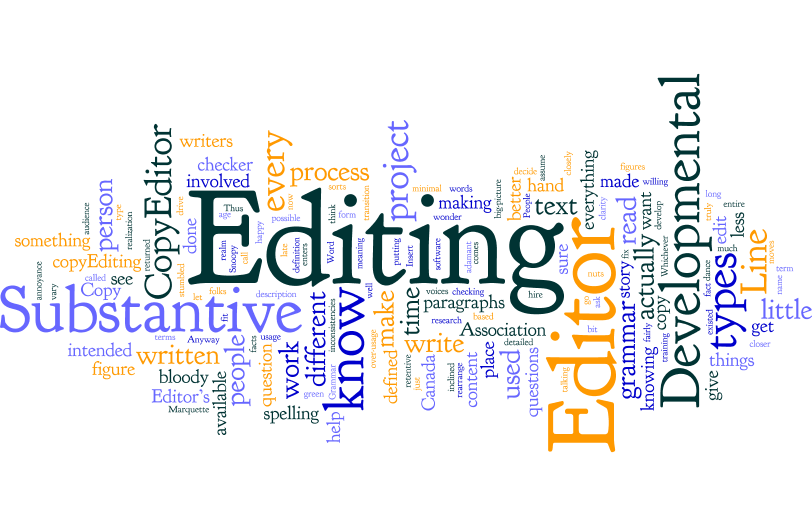 Editing in writing